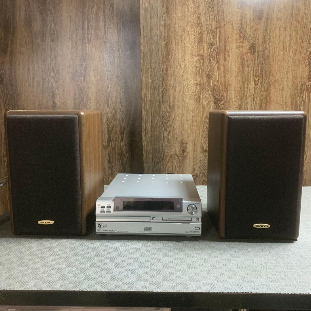 K916 KENWOOD RMD-VC5DVD D-202 スピーカー コンポ